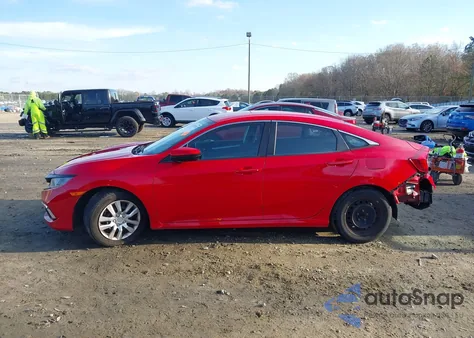 2020 Honda Civic Lx from USA, damaged, VIN 2HGFC2F68LH511336